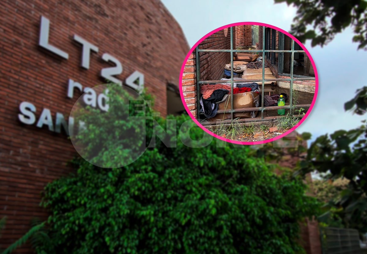 Okupas y hurto de objetos en el edificio donde funcionaba LT24