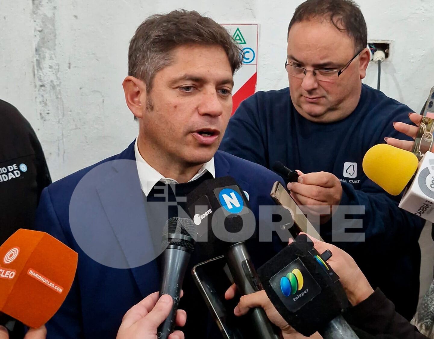 Kicillof en Pergamino: “Milei quiere fundir el interior de la provincia”