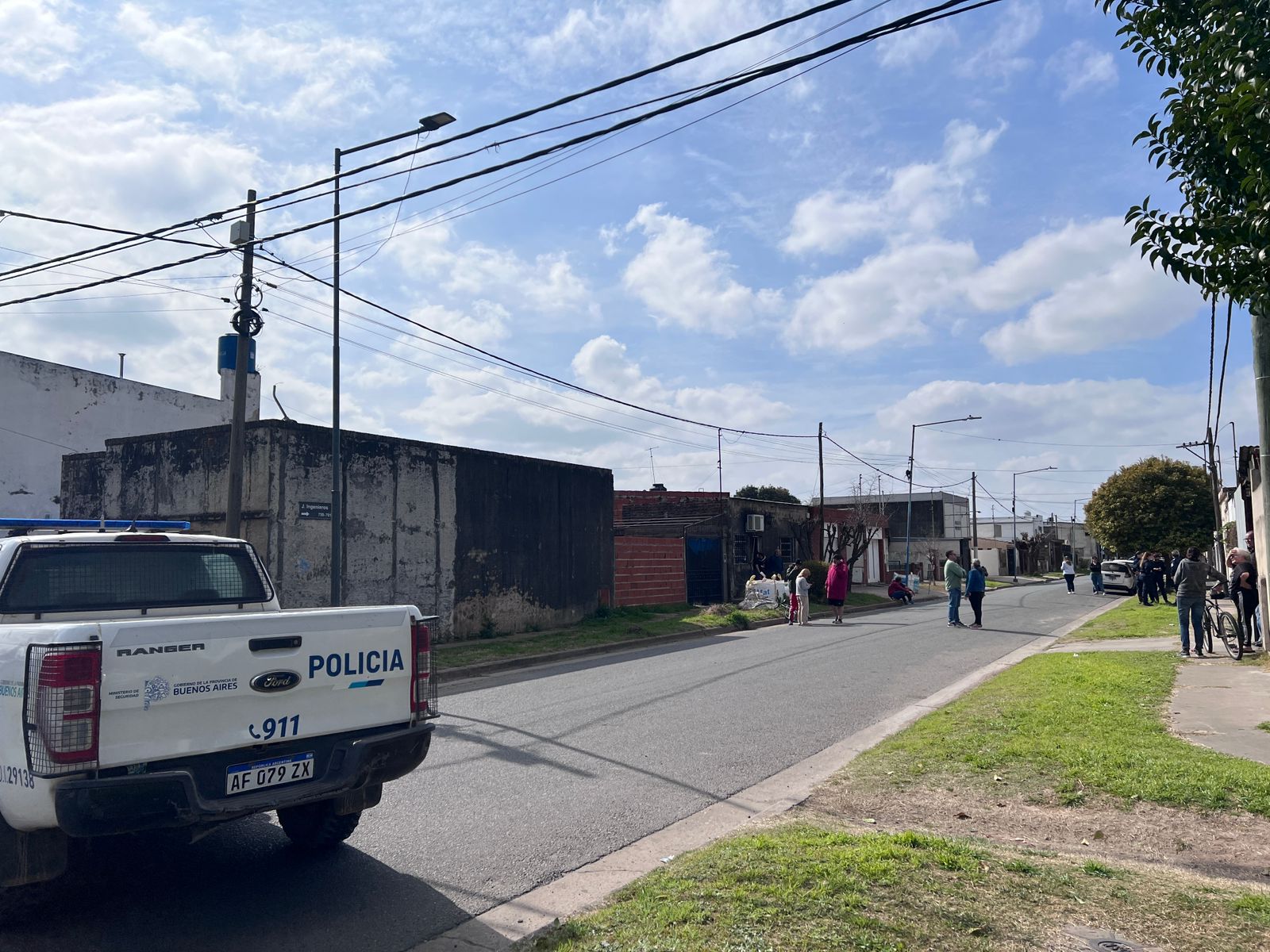 Conflicto familiar en barrio José Ingenieros: tres heridos de arma de fuego e internados en el hospital