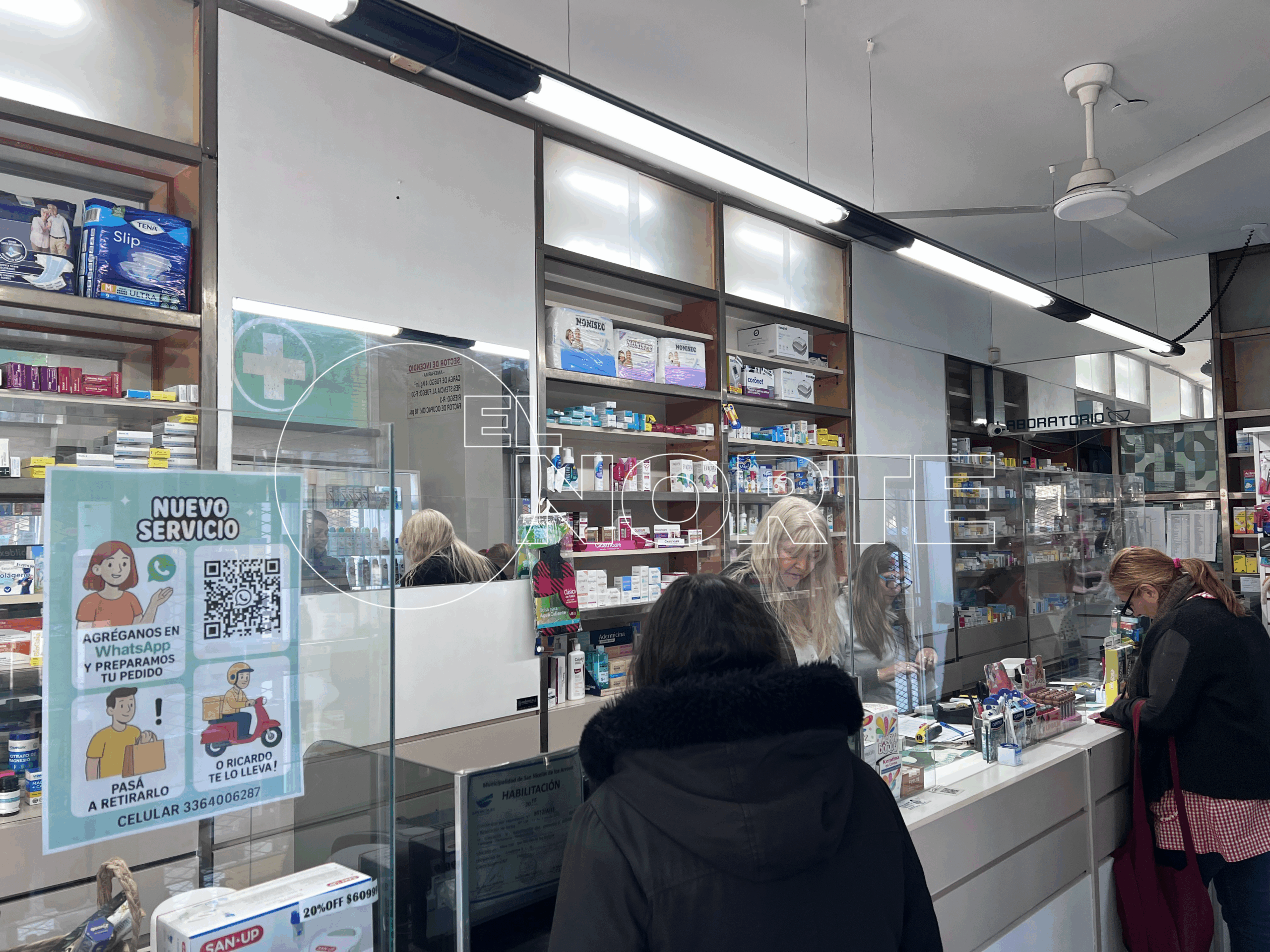 Lo justo y necesario: el cambio en el consumo de medicamentos en las farmacias de San Nicolás