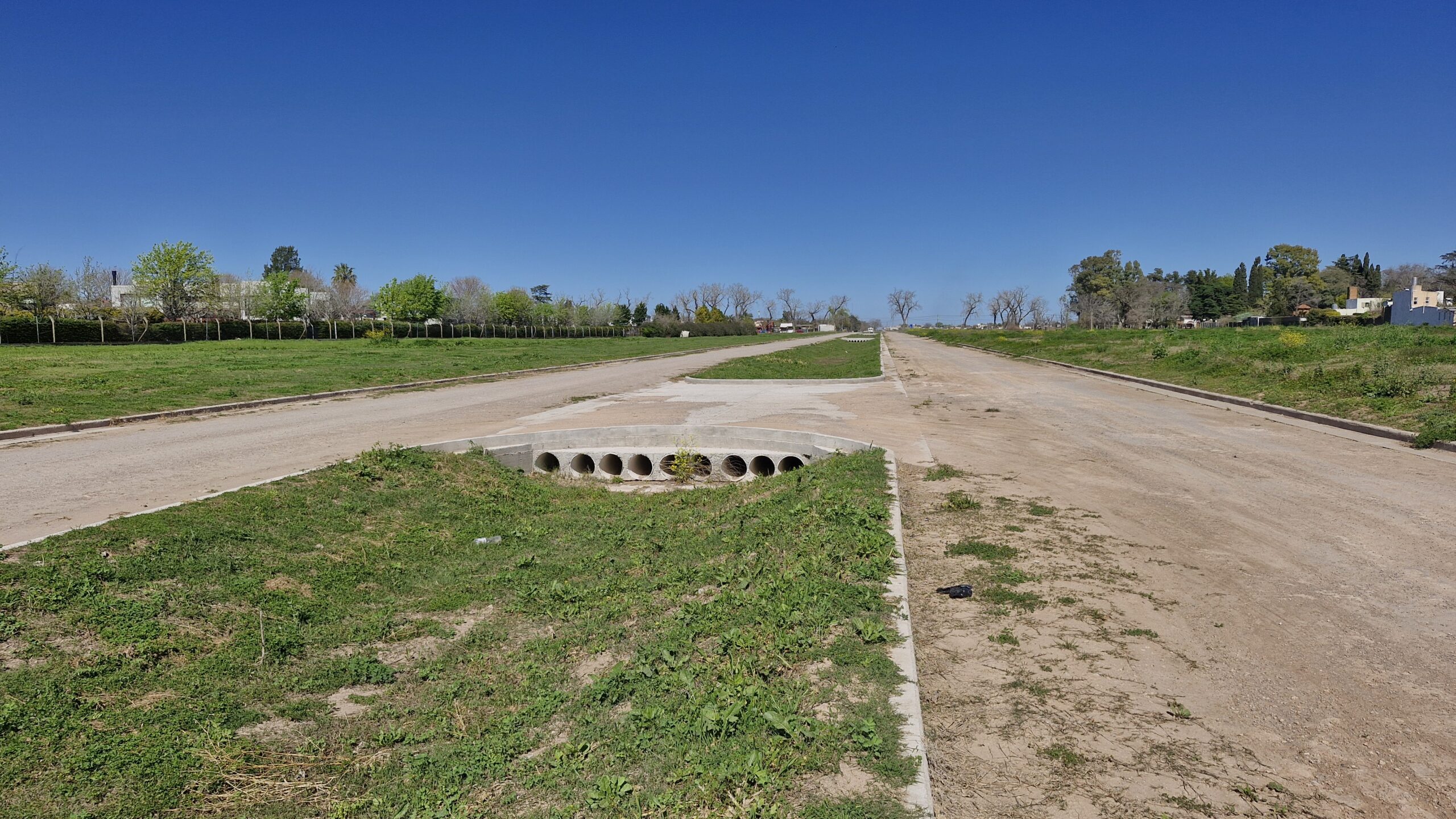 Culminó la obra de entubamiento del zanjón Paraguay