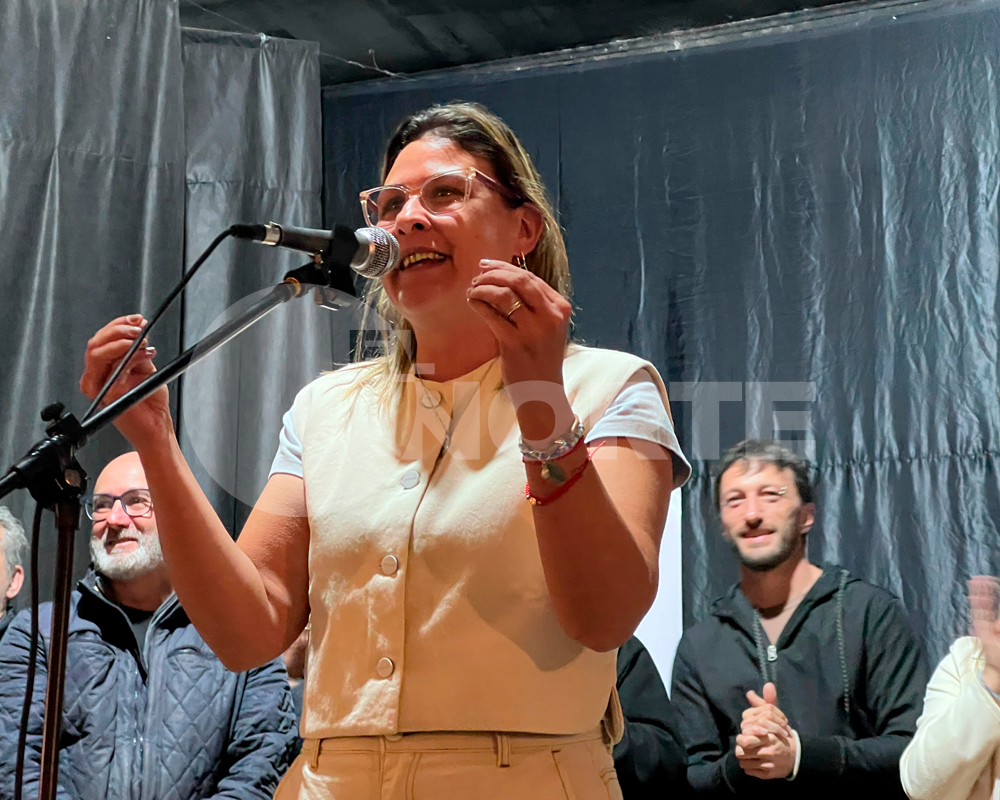 Cecilia Comerio en el cierre de campaña: «Los únicos que hemos mantenido la coherencia durante estos años, fuimos nosotros»